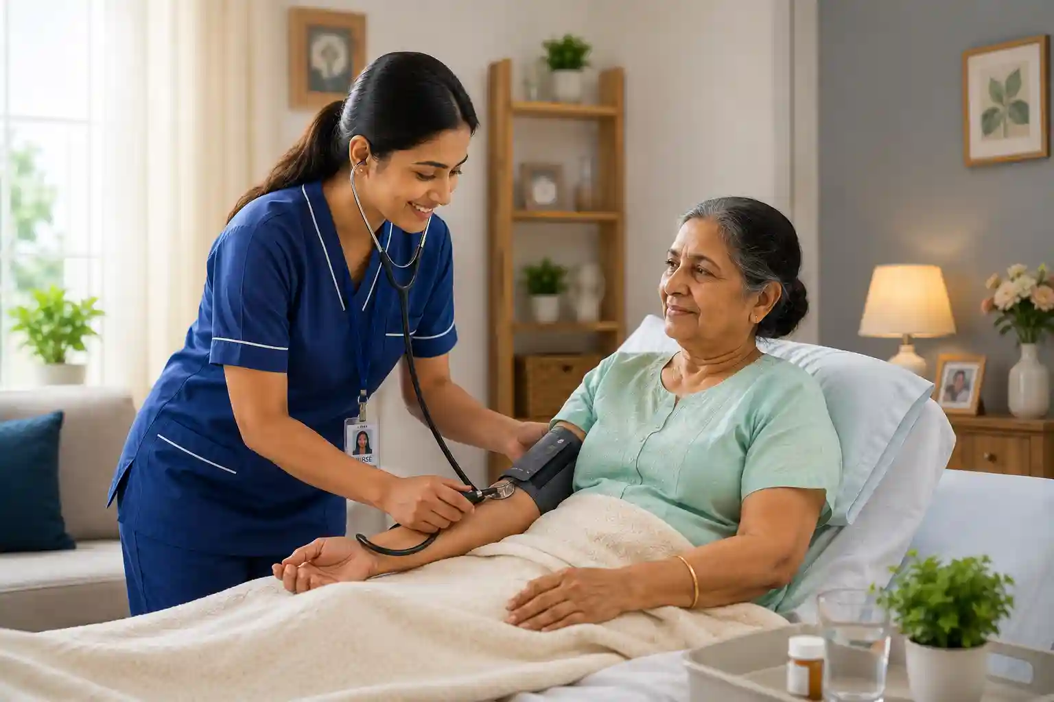 Professional home nursing care service